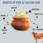 Desi Cow Bilona Ghee/A2 Ghee-1/2 Litre-Hand Churned - Image 3